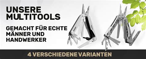 TREKLINE Premium Multitool Werkzeug Rostfreier Edelstahl Survival