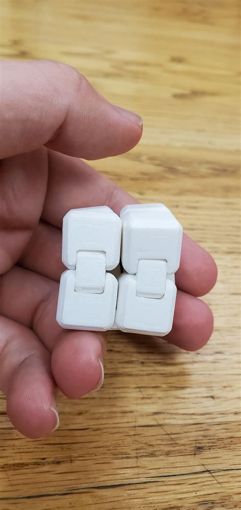 3D Printable Fidget Cube Remix by Walter Hsiao