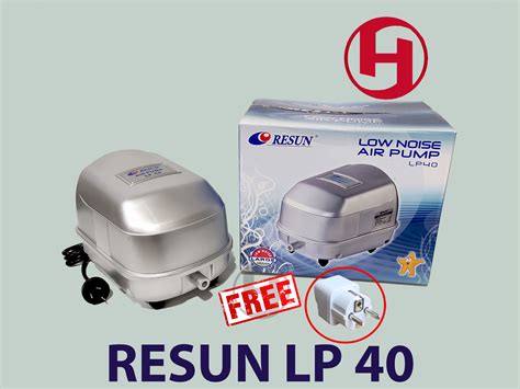 Original Resun Aerator Lp Pompa Udara Low Noise Air Pump Blower