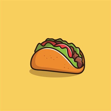 taco vector art icons  graphics