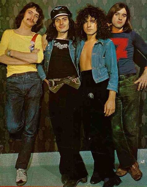 T Rex In 1972 Steve Currie Mickey Finn Marc Bolan And Bill Legend