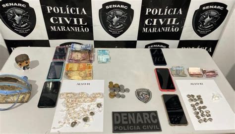 Quatro Pessoas Ligadas Ao Tráfico De Drogas Em Timon São Presas Pela Polícia O Imparcial