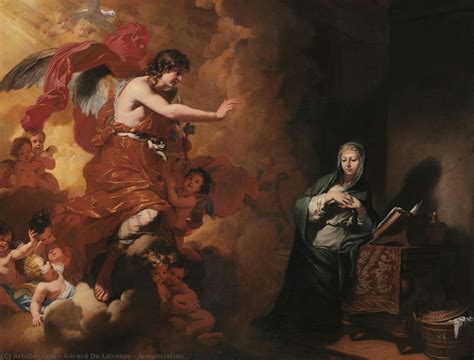 Art Reproductions Annunciation by Gérard De Lairesse 1640 1711