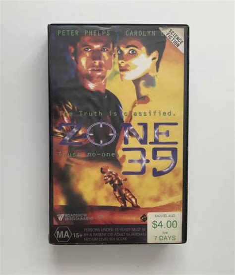 Zone Vhs Roadshow Big Box Ex Rental Video Tape Australian