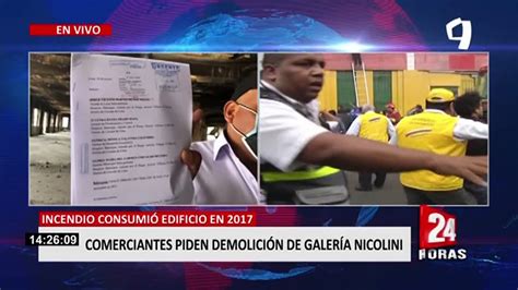 Comerciantes De Galer A Nicolini Solicitan Licencia De Demolici N Del