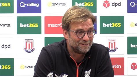 Stoke 1 2 Liverpool Jurgen Klopp Full Post Match Press Conference