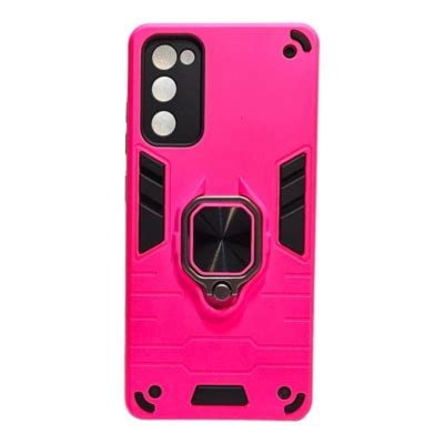 GENERICO CARCASA PARA SAMSUNG S20 FE FUCSIA ANTIGOLPE ANILLO PROTECTOR