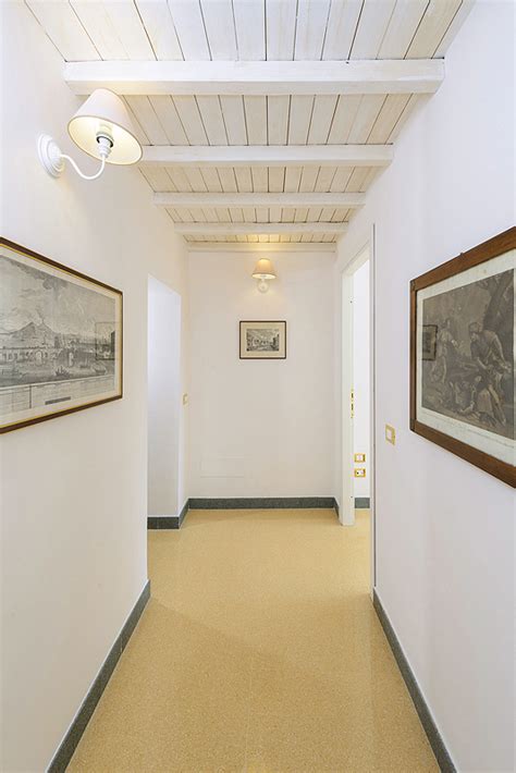 Passage Rooms Of The Rome Navona Campo De Fiori Turtle Panoramic Four Bedroom Apartment Three