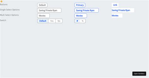 Using Conviva Ui Forked Codesandbox