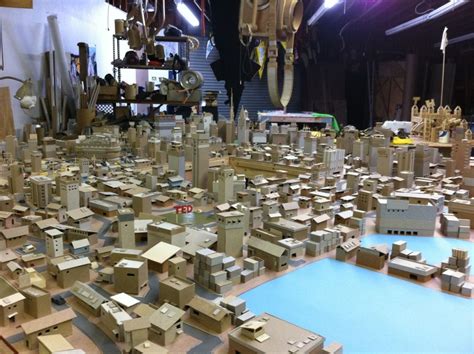 Paper City Kiel Johnson Crafts Tiny Cityscapes From Scraps Of