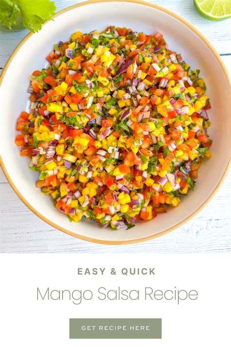 Quick And Easy Mango Salsa Recipe — Jazz Leaf