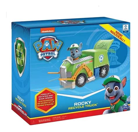 Paw Patrol Rocky Patrulla Canina Carrito Figura Original En Venta En