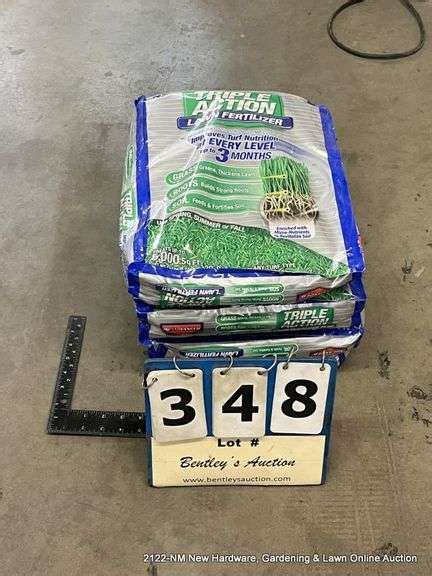 Lot Bio Advanced Triple Action Lawn Fertilizer Bentley