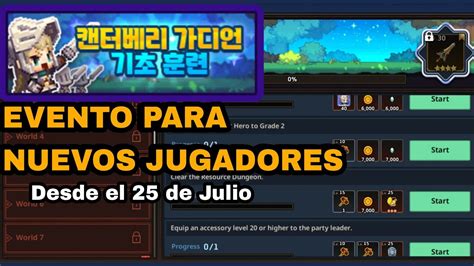 Evento Para Jugadores Nuevos 25 07 2023 Guardian Tales YouTube