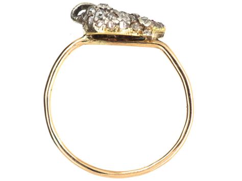 Gold & Diamond Mouse Ring (264M) | The Antique Jewellery Company