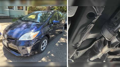 Couple waits a full year for parts to replace Prius' stolen catalytic converter - ABC7 San Francisco