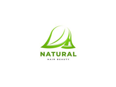 Natural Hair Beauty Logo Design By Yulian Rahman On Dribbble