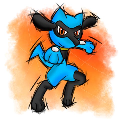 Redraw Riolu Mario Striker Style By Oscarthedog868 On Deviantart