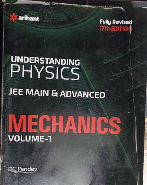 Buy Understanding Physics Mechanics Vol 1 By DC Pandey BookFlow