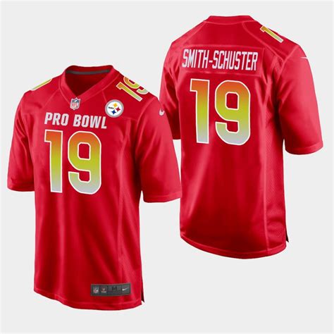 Pro Bowl Pittsburgh Steelers Juju Smith Schuster Afc Stitched