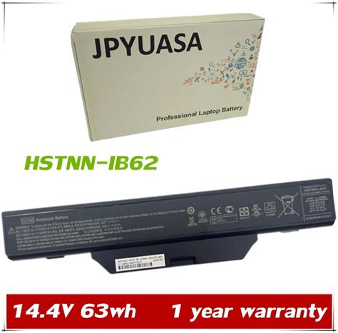 JPYUASA 14 4V 63wh HSTNN IB62 Laptop Battery For HP Compaq 510HP 511HP