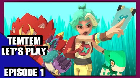 Temtem Let S Play Part 1 Let S Pick Our First Temtem YouTube