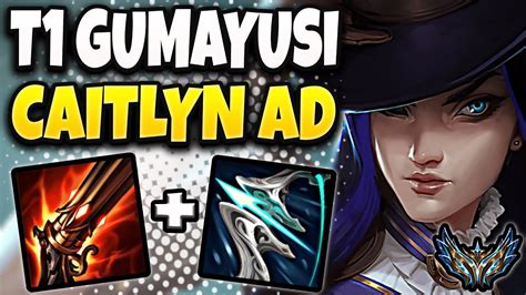 T Gumayusi Caitlyn Adc Vs Jinx Patch Korea Challenger Youtube