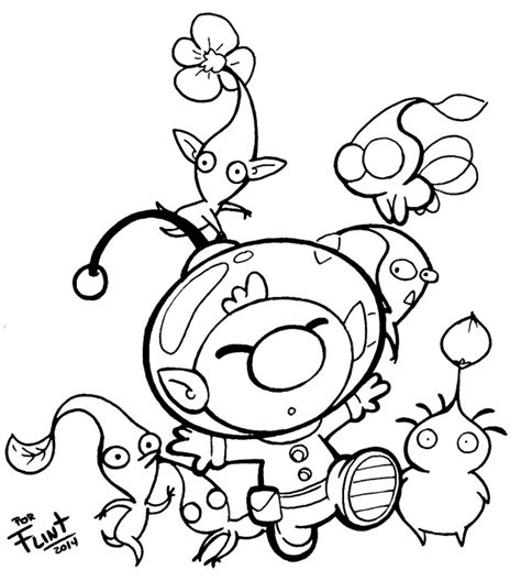 9 Wonnegül Coloriage Pikmin Stock Coloriage