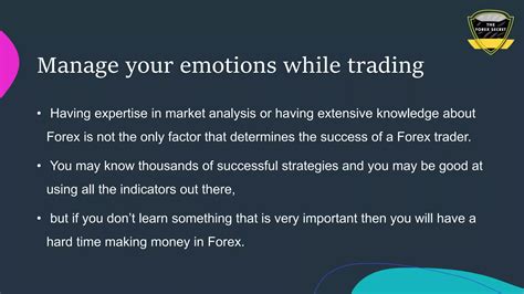 Forex Trading Psychology Ppt