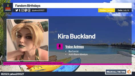 Happy Birthday Kira Buckland Toshio Furukawa And Y Ko Hikasa