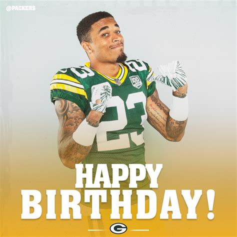 Green Bay Packers On Twitter Happy Birthday Jairealexander 🥳🎉