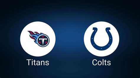 Tennessee Titans Vs Indianapolis Colts Week 6 Tickets Available