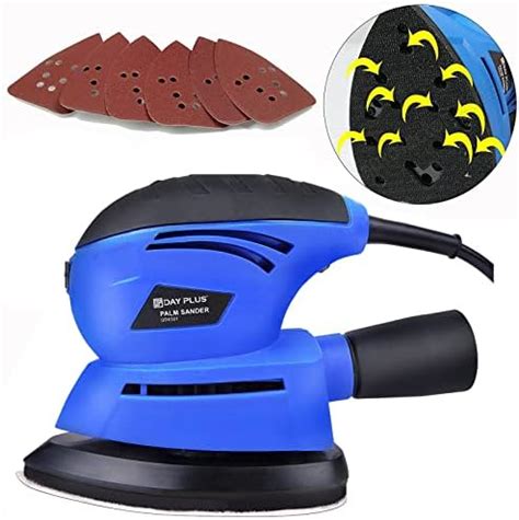 Mouse Detail Sander 130W Palm Sander Compact Sander Machine For Wood