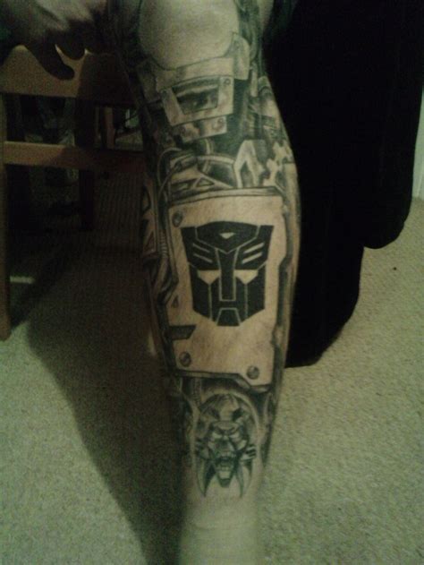 Shin Presents Autobots Sleeve Tattoos Transformer Tattoo Tattoo Sites