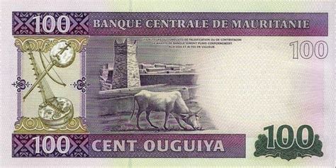 Billete 100 Ouguiya Mauritania Foronum