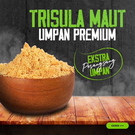 Jual Pelet Mancing Trisula Maut Premium Cepy Yanwar Siap Pakai Umpan