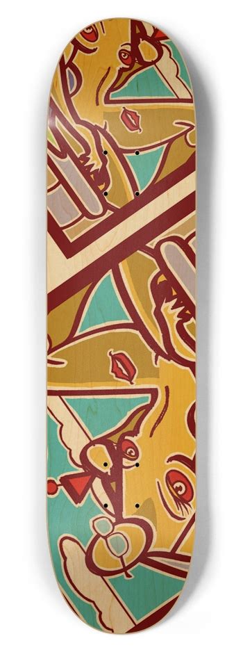 2023 7-3/4 Skateboard Deck by Hally Designs