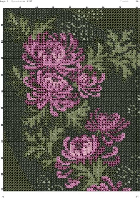 Gallery ru Фото 2 3658 ergoxeiro Cross stitch flowers Floral