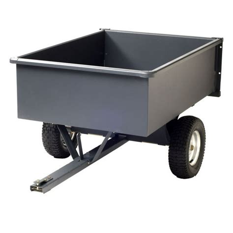 Precision 15 Cubic Ft Steel Trailing Dump Cart