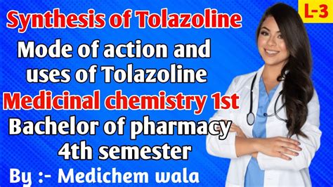 Synthesis of Tolazoline ll mode of action and uses of Tolazoline ll by ...