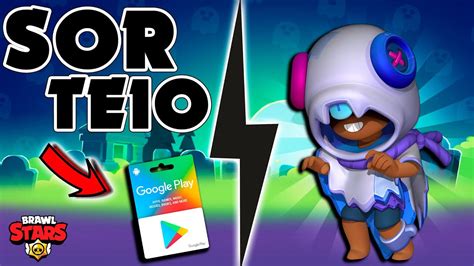 BRAWL STARS LIVESORTEIO DE GIFT CARD NO VALOR DA SKIN DO LEON