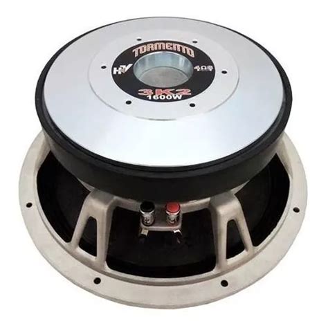 Alto Falante Woofer Tormento 12 3k2 1600 Wrms Pancadão Parcelamento