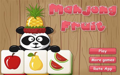 Fruit Mahjong Hd Amazonfr Appstore Pour Android