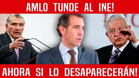 Amlo Tunde Al Lorenzo Ahora Si DesaparecerÁ Al Ine Exhibe Ocultaron 2