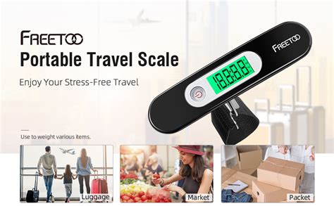 Amazon Freetoo Luggage Scale Portable Digital Hanging Scale For