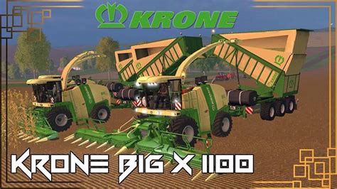 KRONE BIGX 1100 CARGO V1 0 FS22 Mod