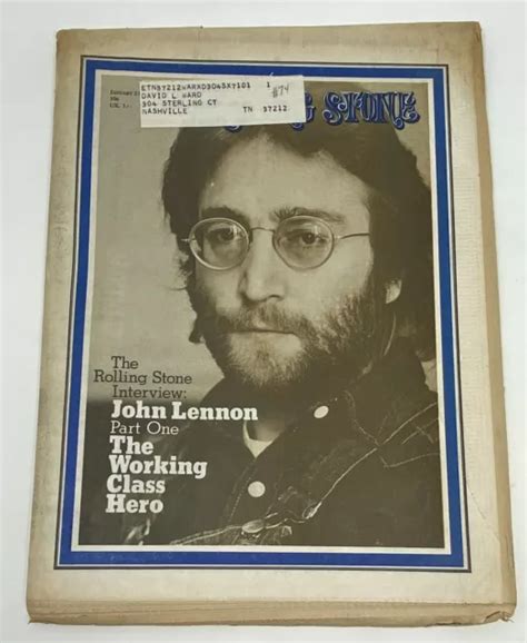 2 John Lennon And Yoko Ono Rolling Stone Magazine Lot Jan Feb 1970