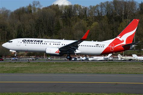 Puget Sound Boeing Test Flights Vh Xzd B Qantas Delivered