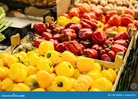 Fresh And Organic Vegetables At Farmers Market Natural Produce