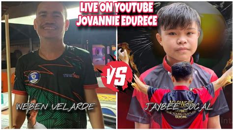 Jaybee Sucal Vs Puti Davao Parehas 10Balls Race 16 55k YouTube